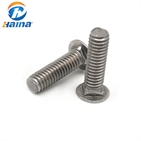 DIN608 Stainless Steel A2-70 SS316 Flat Countersunk Square Neck Bolts With Short Square