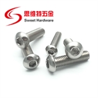 -A2-70 A4 stainless steel 18-8 imperial button hex screw ISO7380 bolt